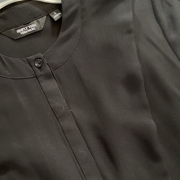 Vera Wang Noir High Low Shirtdress - Picture 3 of 11